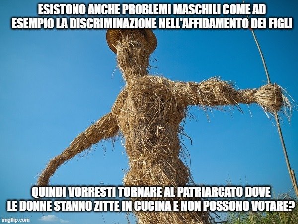 strawman argument
